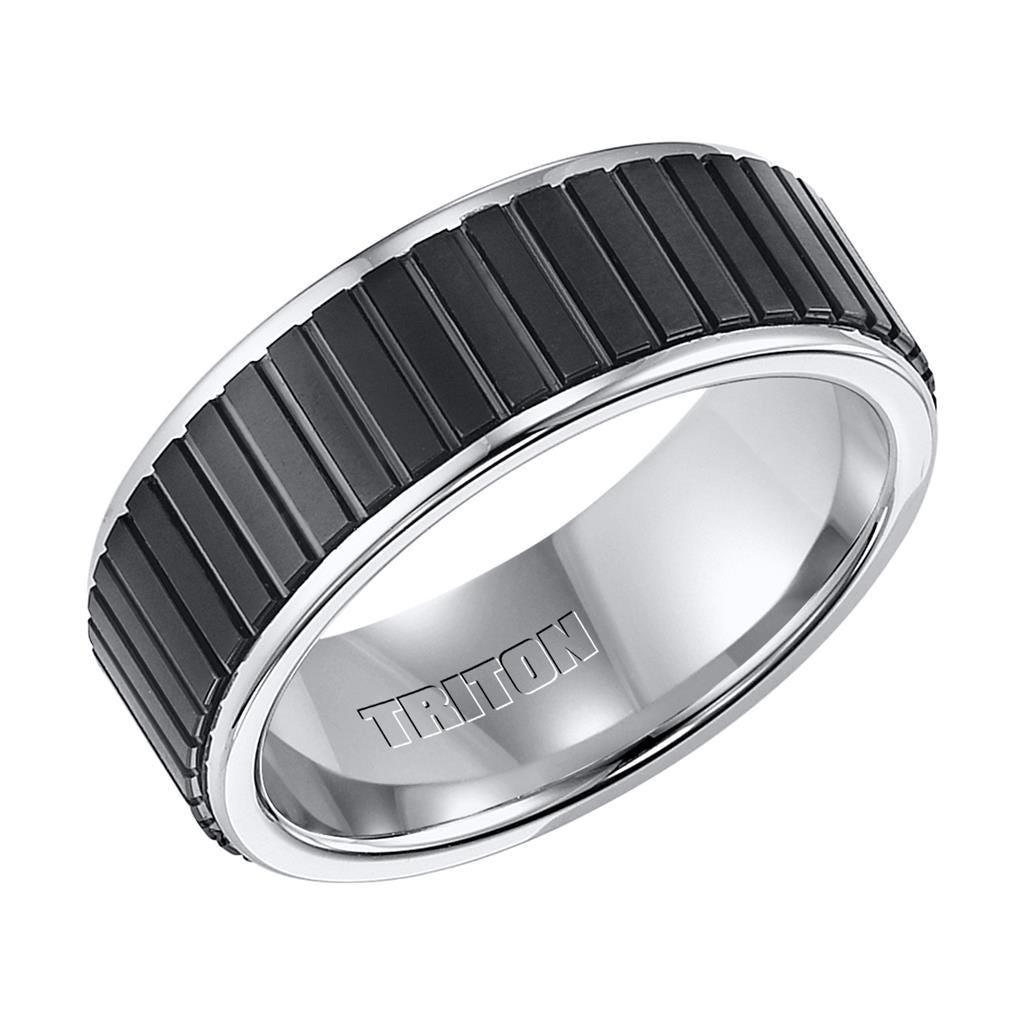 Triton black buy tungsten ring