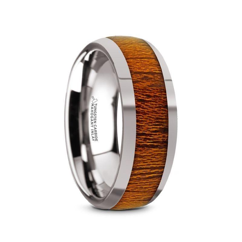 Saturn Mens Redwood Wooden Rings