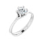 HONORA Lab Diamond Engagement Ring in 18K White Gold