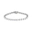 14K White 6 1/2 CTW Lab-Grown Diamond Line 7" Bracelet