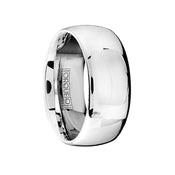 Domed Polished Comfort-Fit Cobalt Men’s Wedding Band - 9mm - Larson Jewelers