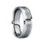 MARTINUS Engraved Celtic Tungsten Band with Raised Center & Polished Finish - 8mm - Larson Jewelers