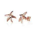 14K Rose Gold Starfish Pendant