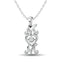 Diamond Shimmering MOM Pendant 1/50 ct tw in Sterling Silver - Larson Jewelers