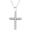 14K White Gold 1 Ct.Tw.Diamond Fashion Pendant - Larson Jewelers