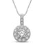 14K White Gold 7/10 Ct.Tw. Diamond Fashion Pendant - Larson Jewelers