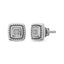 Diamond Fashion Earrings 1/20 ct tw Round-cut in Sterling Silver - Larson Jewelers