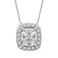 Lovecuts 14K White Gold 1/3 Ct.Tw.Diamond Fashion Pendant - Larson Jewelers