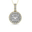 14K Yellow Gold 2 Ctw Diamond Fashion Pendant - Larson Jewelers