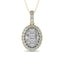 Diamond 5/8 Ct.Tw. Fashion Pendant in 14K Yellow Gold - Larson Jewelers