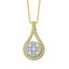 14K Yellow Gold 3/4 Ctw Diamond Fashion Pendant - Larson Jewelers