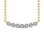 Diamond 1/10 Ct.Tw. Fashion Necklace in 10K Yellow Gold - Larson Jewelers