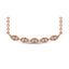 Diamond 1/10 Ct.Tw. Fashion Necklace in 10K Rose Gold - Larson Jewelers