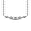 10K White Gold 1/10 Ctw Diamond Fashion Necklace - Larson Jewelers