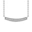 Diamond 1/10 Ct.Tw. Fashion Necklace in 10K White Gold - Larson Jewelers