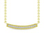 Diamond 1/10 Ct.Tw. Fashion Necklace in 10K Yellow Gold - Larson Jewelers