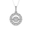 Diamond 1 Ct.Tw. Shimmering Pendant in 14K White Gold - Larson Jewelers