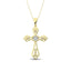 Diamond Accented Lacy Cross Pendant 1/6 Ct.Tw - Larson Jewelers