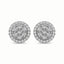 10K White Gold 1/2 Ct.Tw. Diamond Stud Earrings - Larson Jewelers