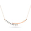 14K Rose Gold 1/4 Ct.Tw. Diamond Fashion Necklace - Larson Jewelers