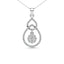 Diamond 1/3 Ct.Tw. Fashion Pendant in 14K White Gold - Larson Jewelers