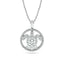 Diamond Sea Of life Turtle Pendant 1/8 ct tw in Sterling Silver - Larson Jewelers