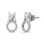 Diamond Fashion Earrings 1/10 ct tw in Sterling Silver - Larson Jewelers