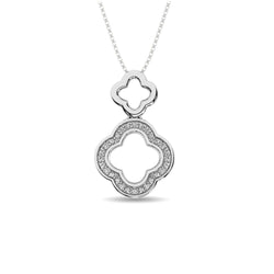 Diamond Fashion Pendant 1/20 ct tw in Sterling Silver - Larson Jewelers