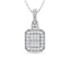 Diamond 1/3 Ct.Tw. Fashion Pendant in 14K White Gold - Larson Jewelers