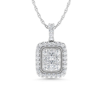 Diamond 7/8 Ct.Tw. Fashion Pendant in 14K Yellow Gold - Larson Jewelers