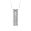 Diamond 1 Ct.Tw. Slide Pendant in 14K White Gold - Larson Jewelers