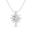 10KT WHITE GOLD 1/8CT TW DIAMOND PENDANT - Larson Jewelers