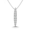 10KT WHITE GOLD 1/10CT TW DIAMOND PENDANT - Larson Jewelers