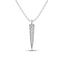 Diamond Fashion Pendant 1/6 ct tw in 10K White Gold - Larson Jewelers