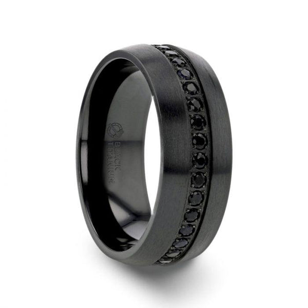 Titanium rings sale with diamonds