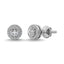 Diamond 1/8 ct tw Fashion Earrings in Sterling Silver - Larson Jewelers