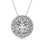 Diamond 1/20 ct tw Fashion Pendant in Sterling Silver - Larson Jewelers