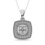 Diamond 1/50 ct tw Fashion Pendant in Sterling Silver - Larson Jewelers