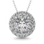 Diamond 1/20 ct tw Fashion Pendant in Sterling Silver - Larson Jewelers