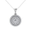 Diamond 3/4 Ct.Tw. Fashion Pendant in 10K White Gold - Larson Jewelers