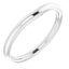 14K White Band for 5.2 mm Round Ring