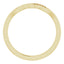 14K Yellow Band Mounting for 6 mm Round Ring