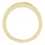 14K Yellow Band for 6 mm Round Ring