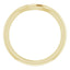 14K Yellow Band for 6 mm Round Ring