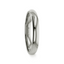 ARLINGTON Domed White Tungsten Ring - 2mm - 12mm