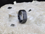 ELYSIAN Black Titanium Ring with Polished Beveled Edges and Brush Finished Center - 8mm