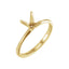 FIONA Lab Diamond Engagement Ring in 14K Yellow Gold