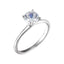 FIONA Lab Diamond Engagement Ring in 18K White Gold