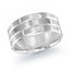 14K White Gold Ring from the Executif Collection by Malo