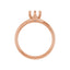 HONORA Lab Diamond Engagement Ring in 14K Rose Gold